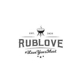 RUBLOVE #LOVEYOURMEAT EST. 2020 trademark