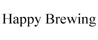 HAPPY BREWING trademark