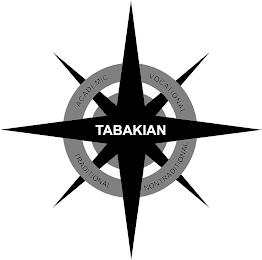 TABAKIAN ACADEMIC VOCATIONAL TRADITIONAL NONTRADITIONAL trademark