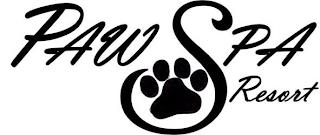 PAW SPA RESORT trademark