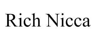 RICH NICCA trademark