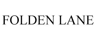 FOLDEN LANE trademark