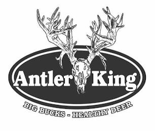 ANTLER KING BIG BUCKS - HEALTHY DEER trademark