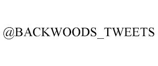 @BACKWOODS_TWEETS trademark