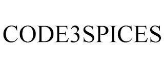 CODE3SPICES trademark