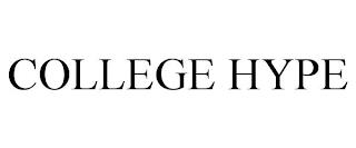 COLLEGE HYPE trademark