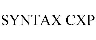 SYNTAX CXP trademark