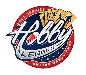 HOBBY LEGENDS FULL SERVICE ONLINE HOBBY SHOP trademark