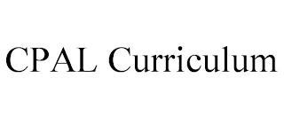 CPAL CURRICULUM trademark