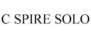 C SPIRE SOLO trademark