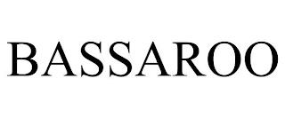 BASSAROO trademark