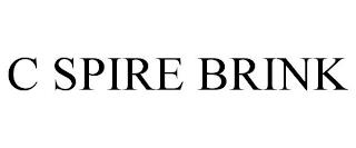 C SPIRE BRINK trademark