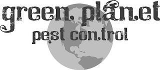 GREEN PLANET PEST CONTROL trademark