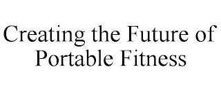 CREATING THE FUTURE OF PORTABLE FITNESS trademark