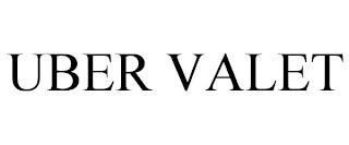 UBER VALET trademark