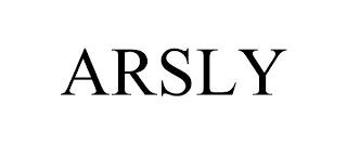 ARSLY trademark