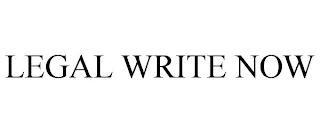 LEGAL WRITE NOW trademark