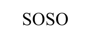 SOSO trademark