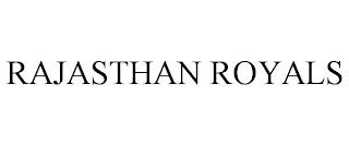 RAJASTHAN ROYALS trademark