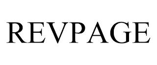 REVPAGE trademark