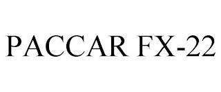 PACCAR FX-22 trademark