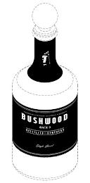 PREMIUM STRAIGHT BOURBON WHISKEY BUSHWOOD BACK 9 DISTILLED IN KENTUCKY SINGLE BARREL trademark