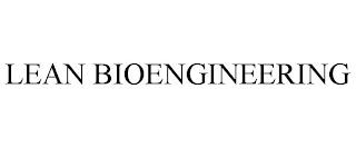 LEAN BIOENGINEERING trademark