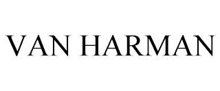 VAN HARMAN trademark