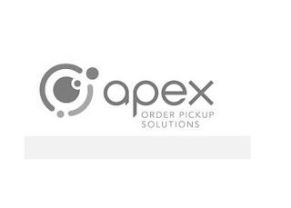 APEX ORDER PICKUP SOLUTIONS trademark