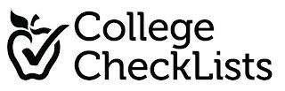 COLLEGE CHECKLISTS trademark