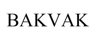 BAKVAK trademark