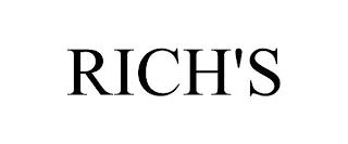 RICH'S trademark