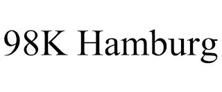 98K HAMBURG trademark