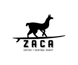 ZACA COFFEE CENTRAL COAST trademark