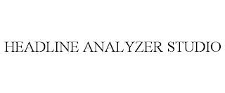 HEADLINE ANALYZER STUDIO trademark