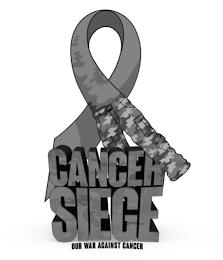 CANCER SIEGE OUR WAR AGAINST CANCER trademark