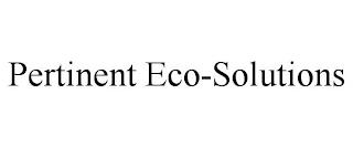 PERTINENT ECO-SOLUTIONS trademark