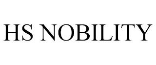 HS NOBILITY trademark