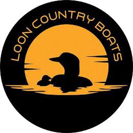 LOON COUNTRY BOATS trademark