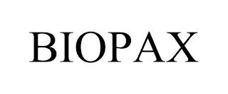 BIOPAX trademark