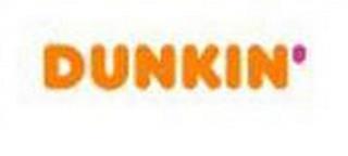 DUNKIN' trademark