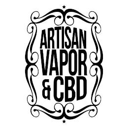 ARTISAN VAPOR & CBD trademark