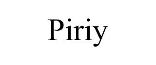 PIRIY trademark