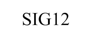 SIG12 trademark