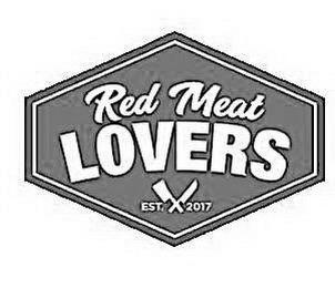 RED MEAT LOVERS EST. 2017 trademark