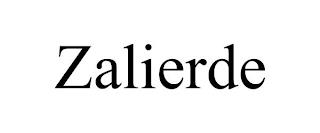 ZALIERDE trademark