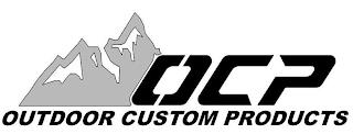 OCP OUTDOOR CUSTOM PRODUCTS trademark