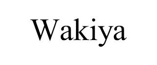 WAKIYA trademark