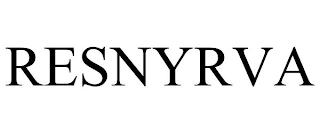 RESNYRVA trademark