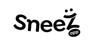 SNEEZ APP trademark